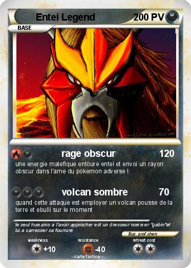 Pokemon Entei Legend