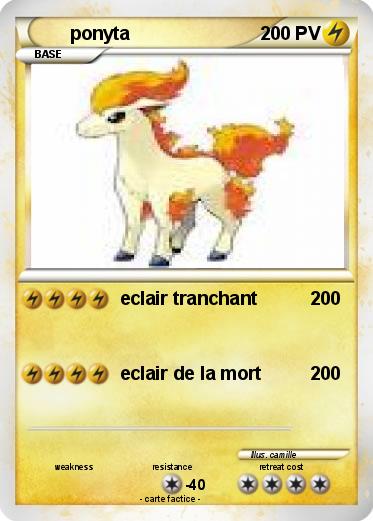 Pokemon ponyta