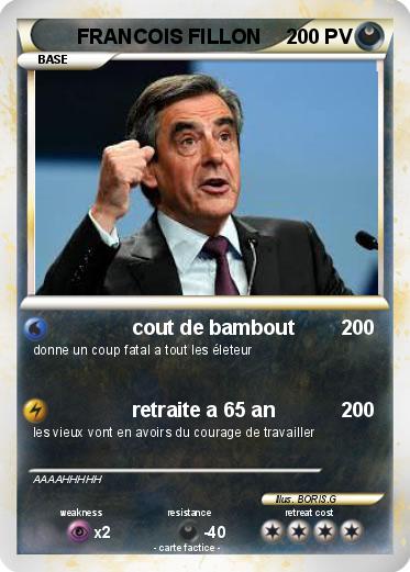 Pokemon FRANCOIS FILLON