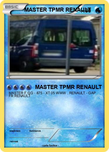 Pokemon MASTER TPMR RENAULT