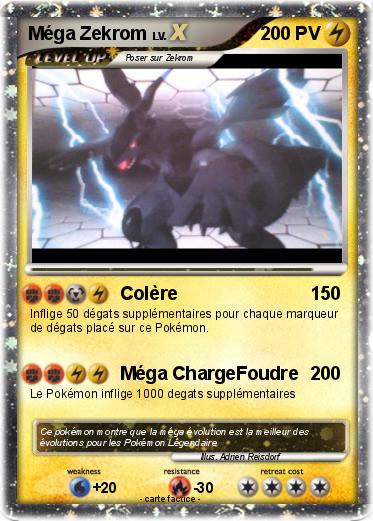 Pokemon Méga Zekrom