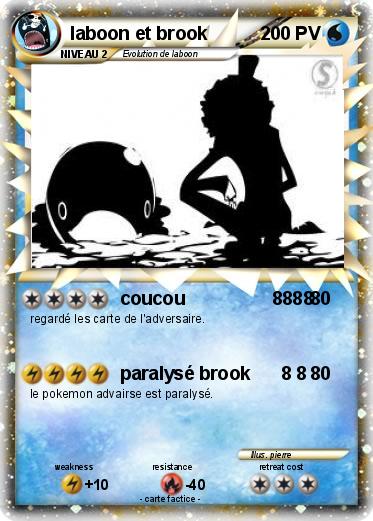 Pokemon laboon et brook