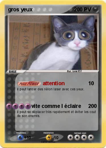 Pokemon gros yeux