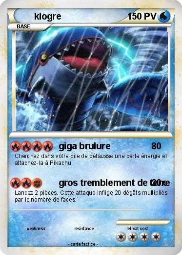 Pokemon kiogre