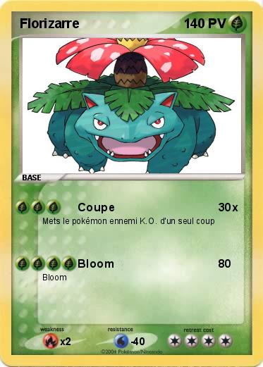 Pokemon Florizarre