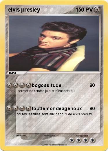 Pokemon elvis presley
