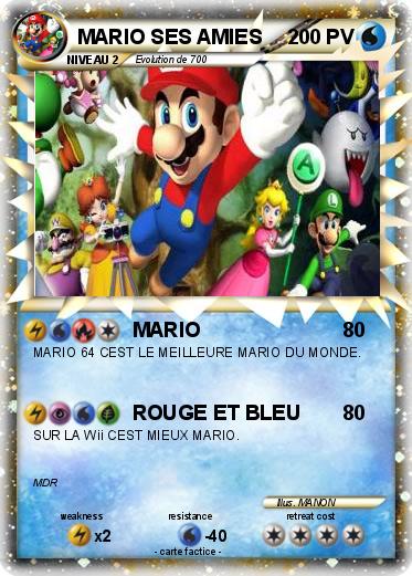 Pokemon MARIO SES AMIES