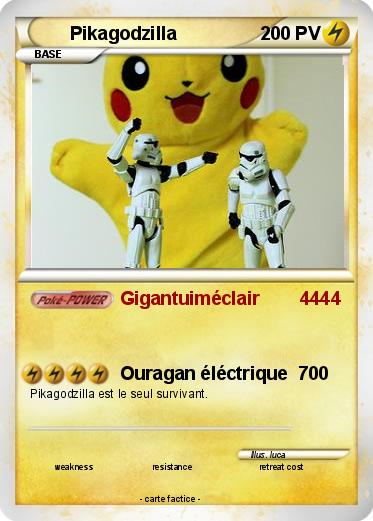 Pokemon Pikagodzilla