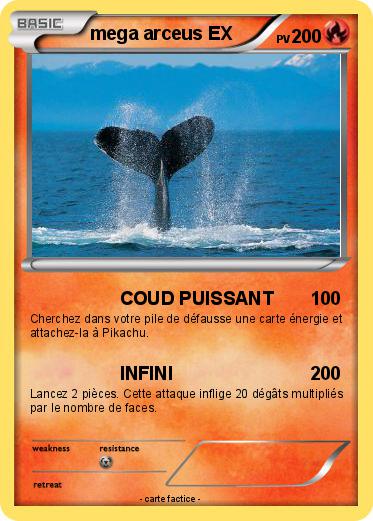 Pokemon mega arceus EX