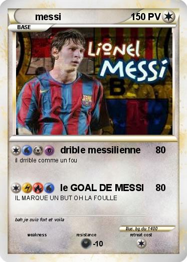 Pokemon messi