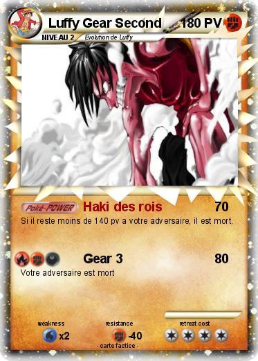 Pokemon Luffy Gear Second