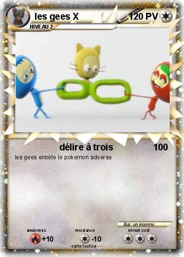 Pokemon les gees X