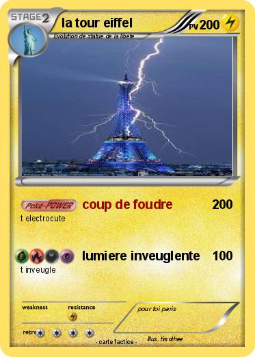 Pokemon la tour eiffel
