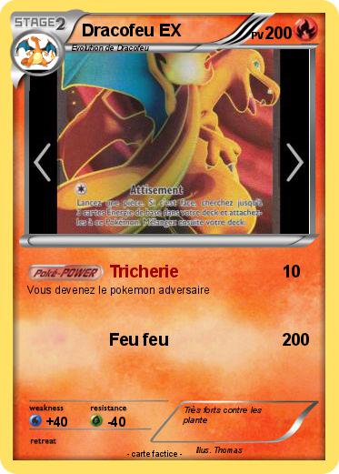 Pokemon Dracofeu EX