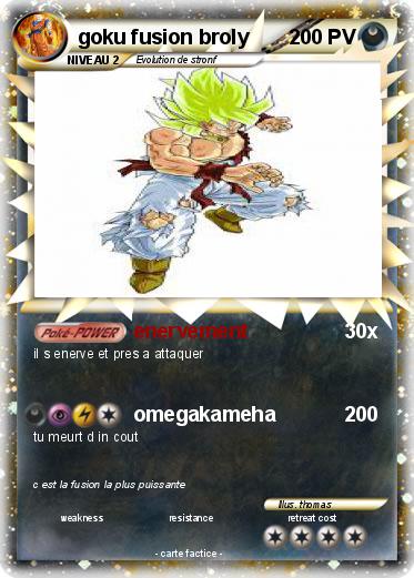 Pokemon goku fusion broly