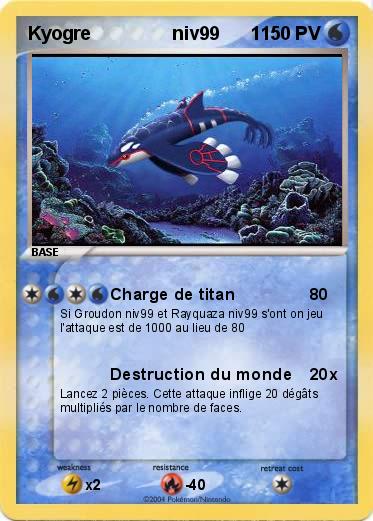 Pokemon Kyogre                niv99      1