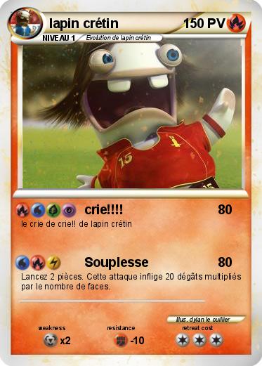 Pokemon lapin crétin