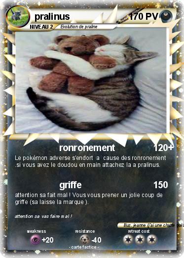 Pokemon pralinus