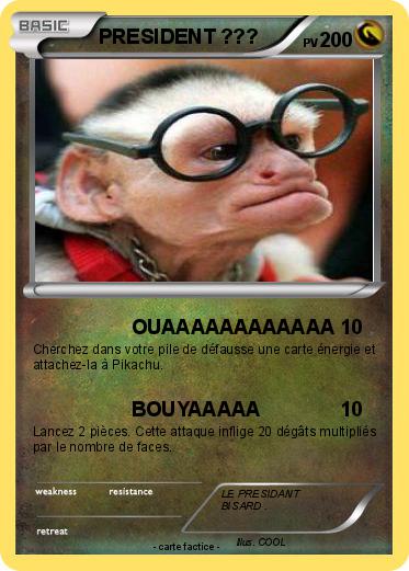 Pokemon PRESIDENT ???