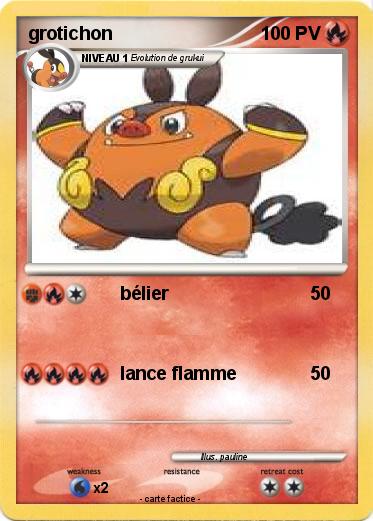 Pokemon grotichon