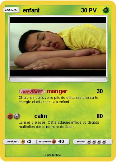 Pokemon enfant