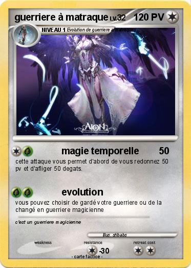 Pokemon guerriere à matraque