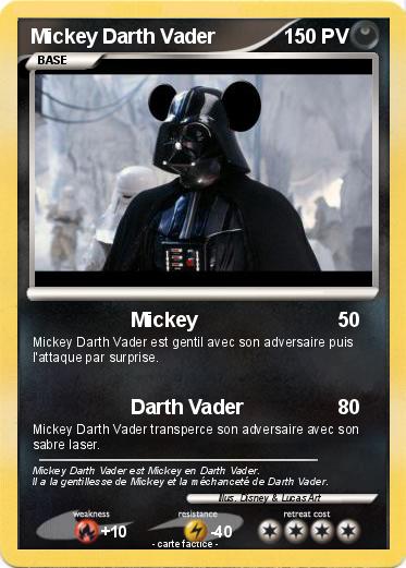 Pokemon Mickey Darth Vader