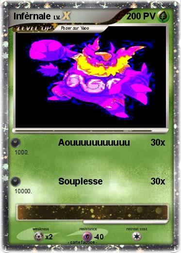 Pokemon Infèrnale
