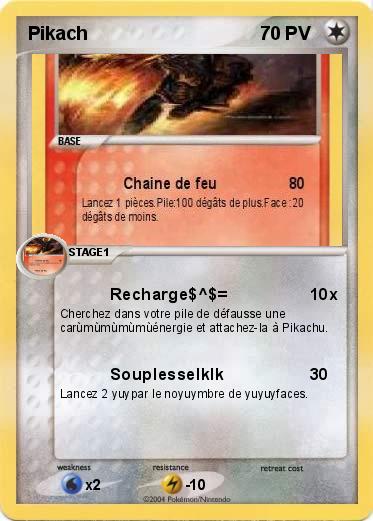 Pokemon Pikach