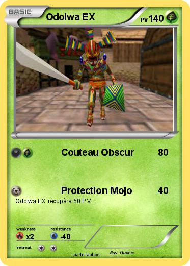 Pokemon Odolwa EX