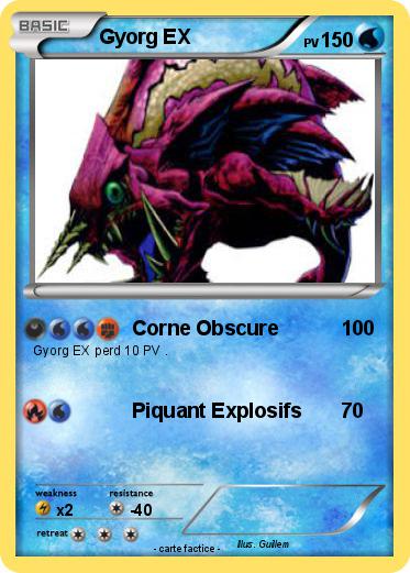 Pokemon Gyorg EX