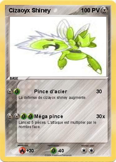 Pokemon Cizaoyx Shiney