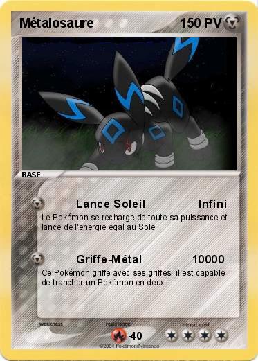 Pokemon Métalosaure                                     