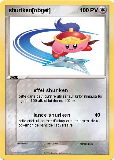 Pokemon shuriken[obget]