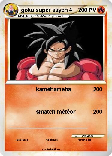 Pokemon goku super sayen 4
