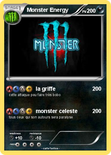 Pokemon Monster Energy