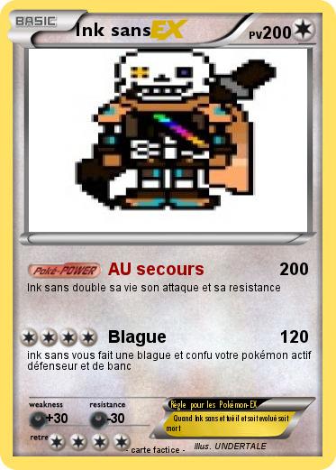 Pokemon Ink sans