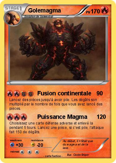 Pokemon Golemagma