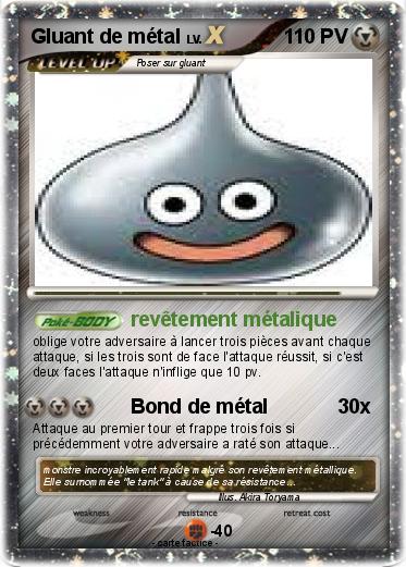 Pokemon Gluant de métal