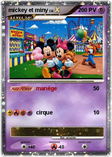Pokemon mickey et miny
