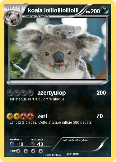 Pokemon koala lolilolilolilolil