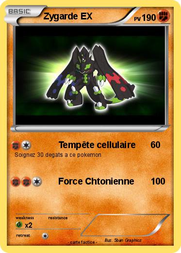 Pokemon Zygarde EX
