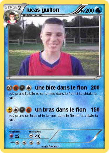 Pokemon lucas guillon
