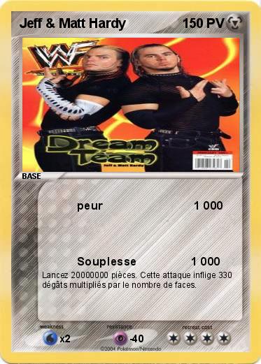 Pokemon Jeff & Matt Hardy