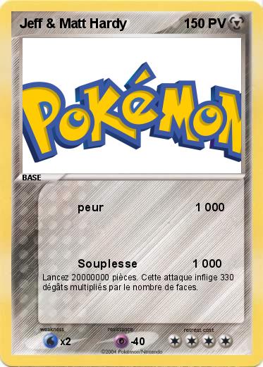 Pokemon Jeff & Matt Hardy