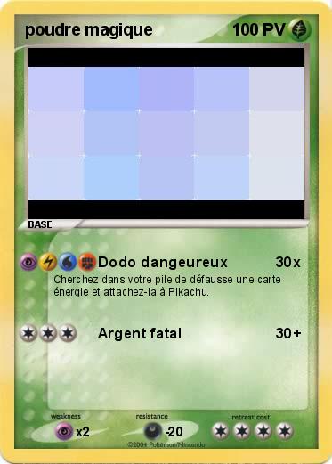 Pokemon poudre magique