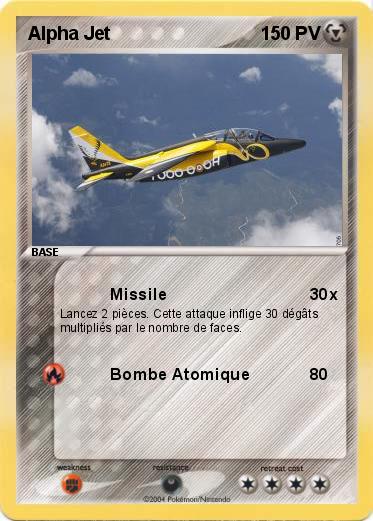 Pokemon Alpha Jet