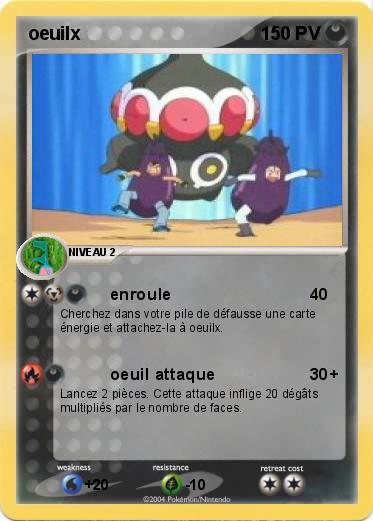 Pokemon oeuilx