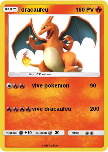 Pokemon dracaufeu