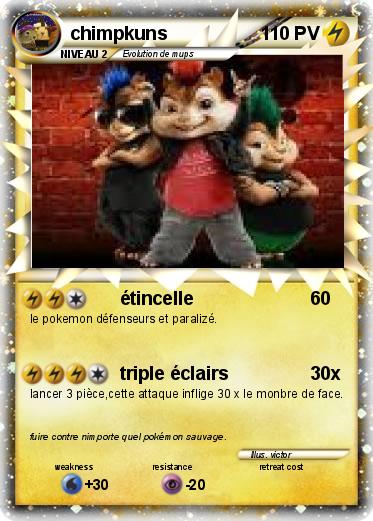 Pokemon chimpkuns